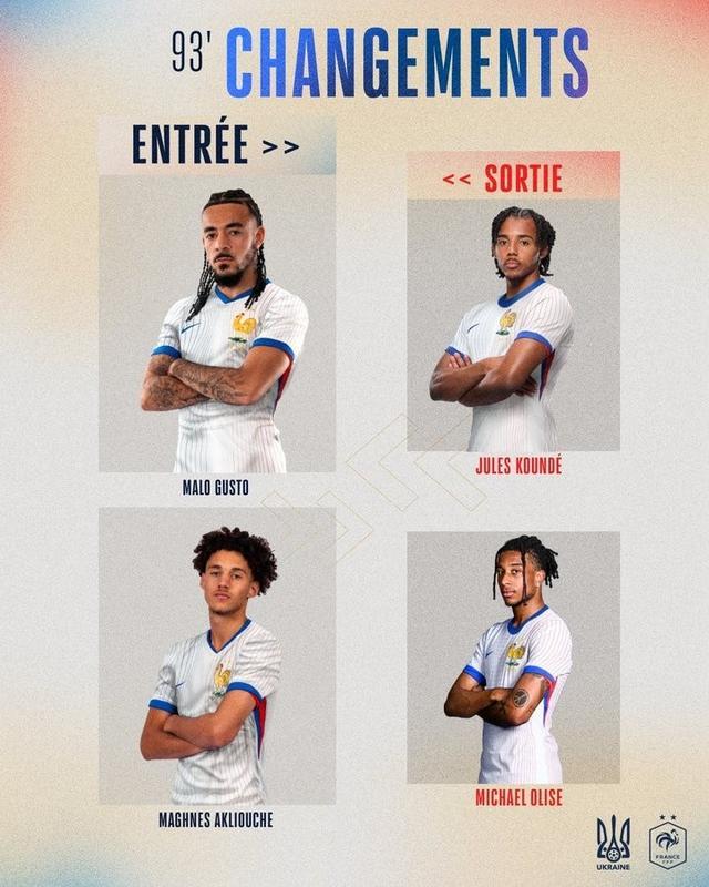 首秀！阿克利乌舍达成生涯百场里程碑 也是法国新世纪第200位国脚